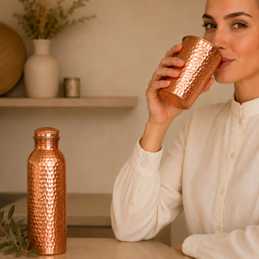 Alma Pure™ – Gehämmerte Kupferbecher
