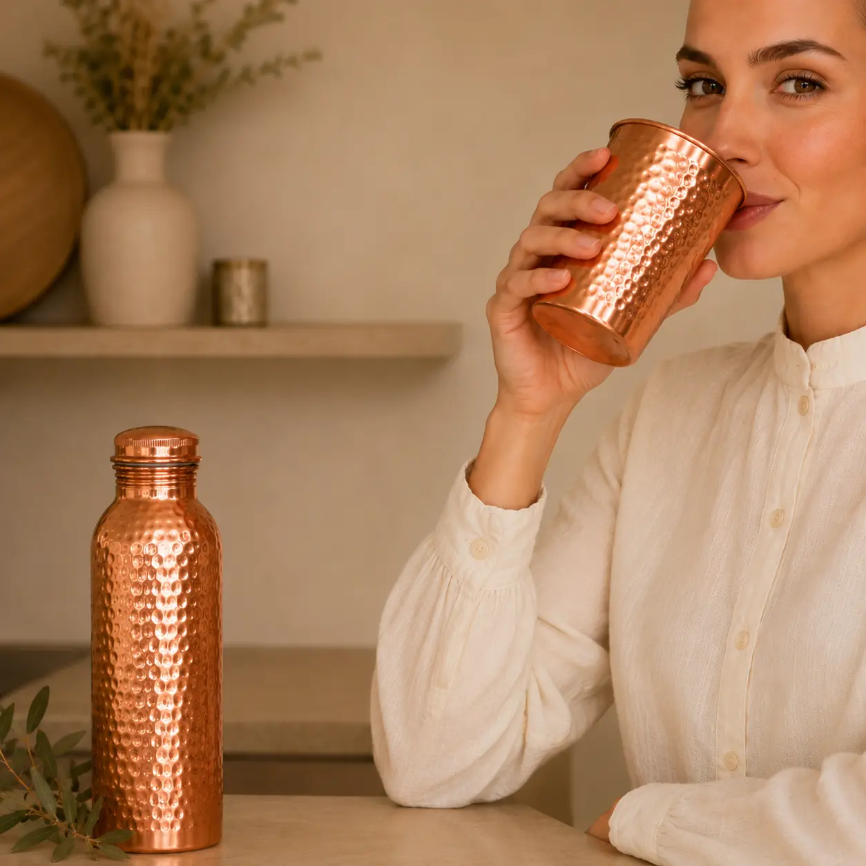 Alma Pure™- Kupferbecher aus reinem Kupfer
