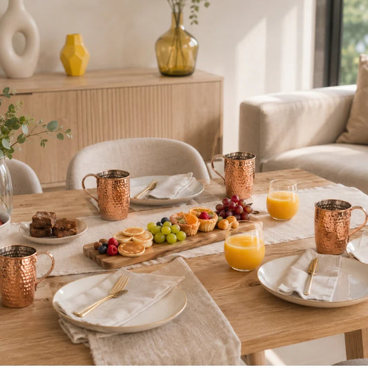 Gehämmerte Kupfermug Alma Pure™