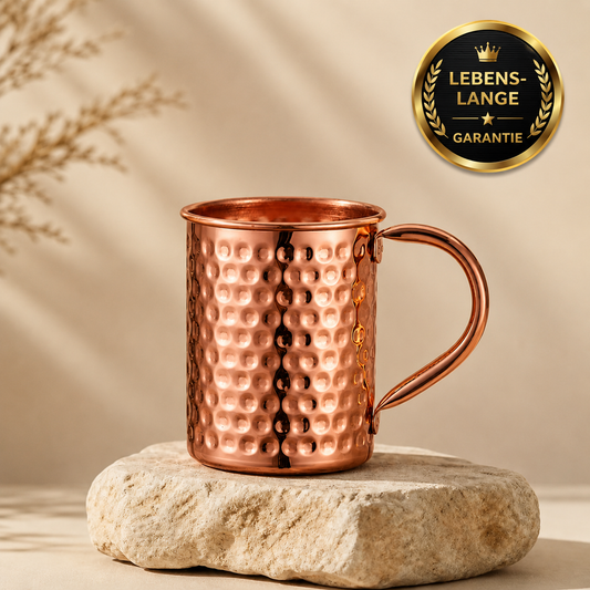 Gehämmerte Kupfermug Alma Pure™