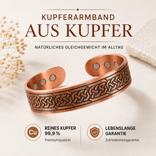 Reines Kupferarmband Alma Pure™